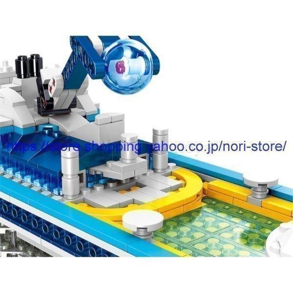 ブロック レゴ 互換 船 タイタニック 豪華クルーズ船 モデル 航海 男の子 プレゼント 玩具