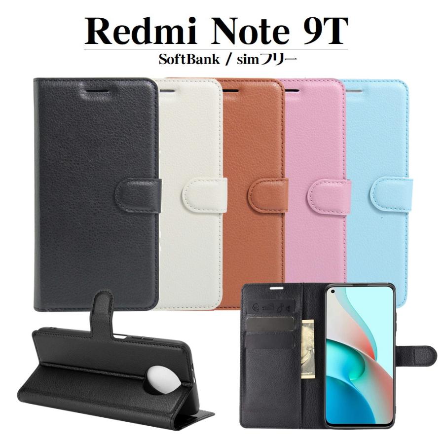 Xiaomi Redmi Note 9T 付属品完備 手帳型ケース　シムフリー Amazon.co.jp: Xiaomi Redmi Note 9t ケース 手帳型 softbank