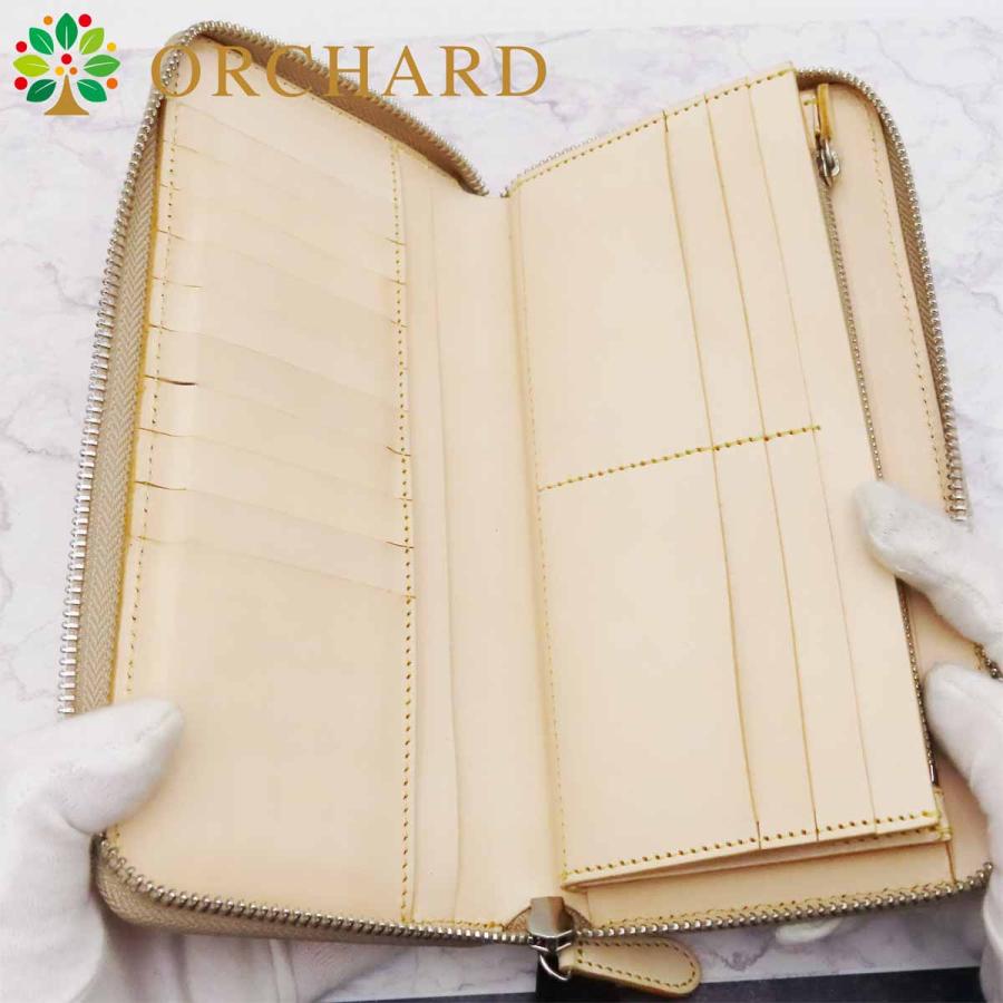 バイカーズウォレット フラワーカービング カウレザー ラウンド