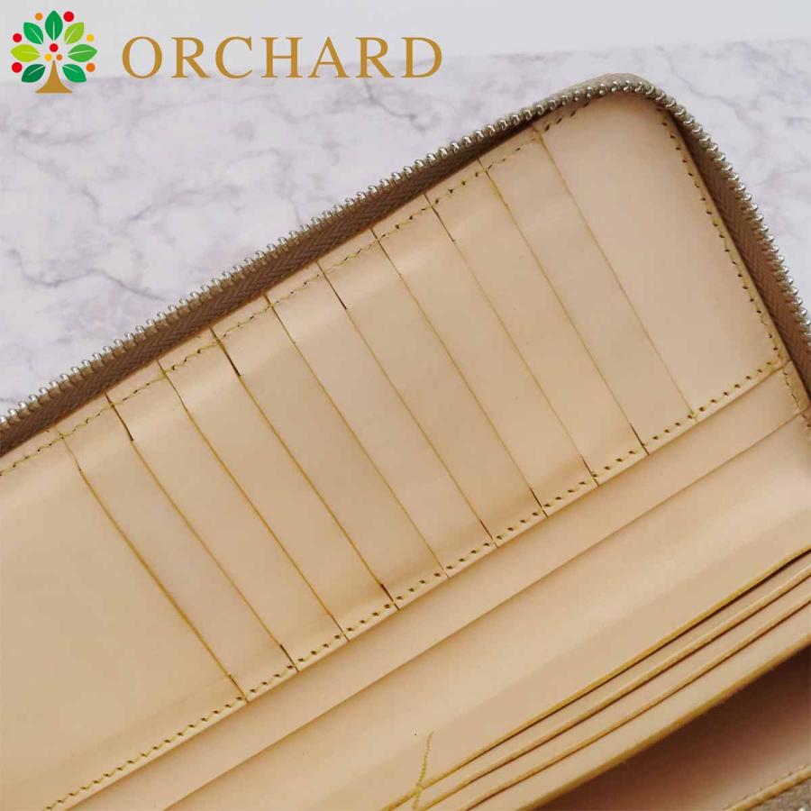 バイカーズウォレット フラワーカービング カウレザー ラウンド