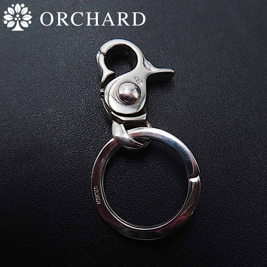 与え与え匿名配送 シルバー925 ダガー フローラルクロス キーリング