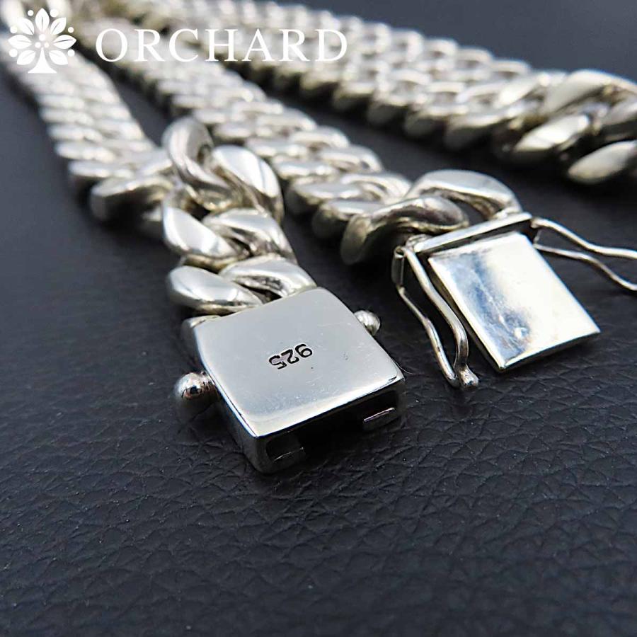 45cm シルバー925 ネックレス マイアミキューバン チェーン 喜平 喜平