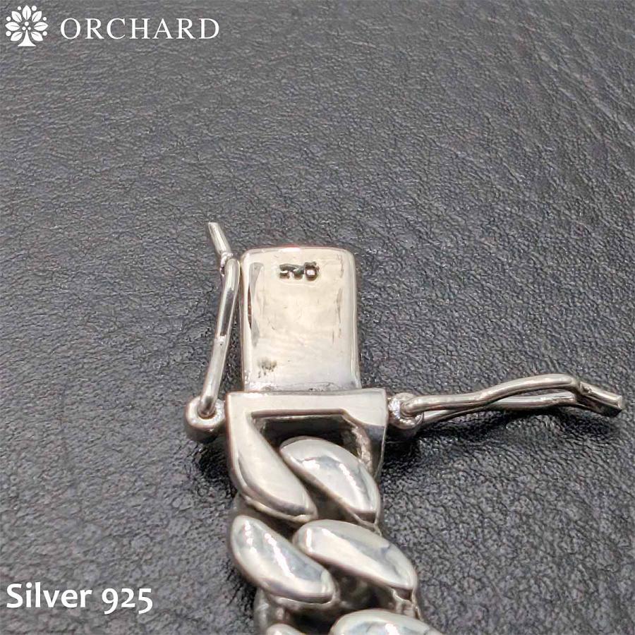 マイアミキューバンチェーン ネックレス シルバー925 喜平ネックレス 60㎝ 60cm 幅8mm シルバー925 ネックレス マイアミキューバン チェーン 喜平
