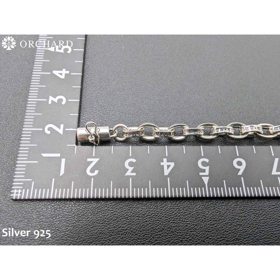 ペーパーチェーン　ネックレス　55㎝ シルバー 925 ペーパーチェーン ネックレス 55cm ハンドメイド