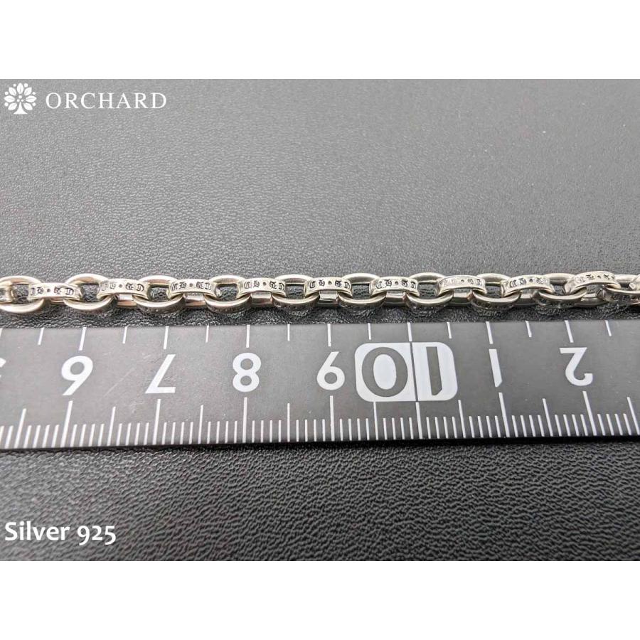 55cm シルバー925 ネックレス ペーパーチェーンネックレス B系 925 