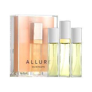 シャネル アリュール EDT 15ml×3 トラベルセット CHANEL ALLURE EAU DE 