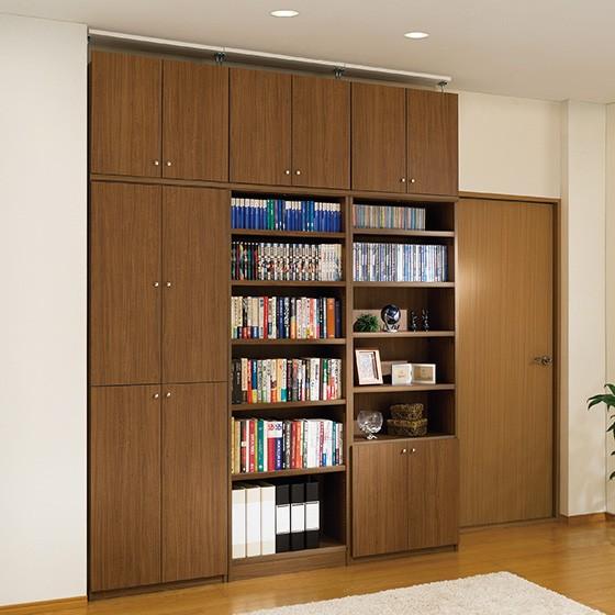 本棚 オーダー スリム 省スペース 突っ張り 薄型 書棚 オフィス マルチラック オープンラック 送料無料 奥行31cm 高さ208〜217cm 幅49cm 耐荷重 タフタイプ