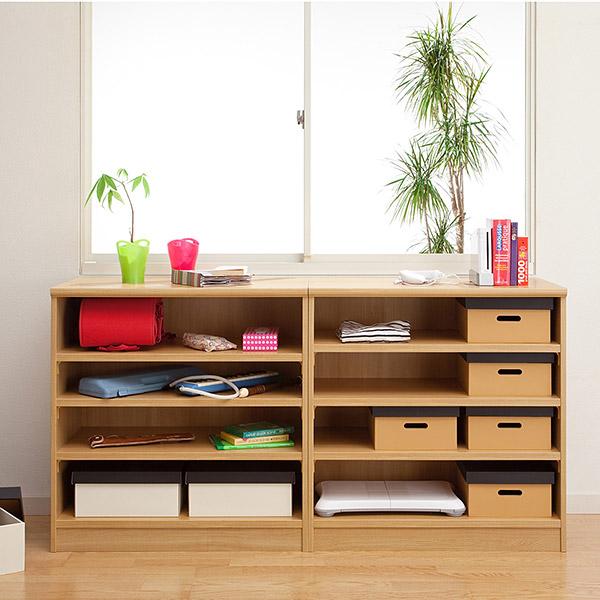 日本製 F★★★★ オーダー本棚 大容量 奥行40cm 高さ80cm 幅25cm 強化棚板 オーダーマルチラック おしゃれ レコード 本棚 書類 大量収納 カラーラック