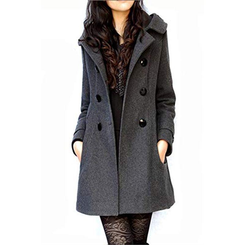 人気ブランド新作豊富 レディース チェスターコート トレンチコート ロングコート Kayiyasu フード付き Xs グレー 黒 春 冬 Aライン 大きいサイズ その他コート アウター Www Maketheleapcoaching Com