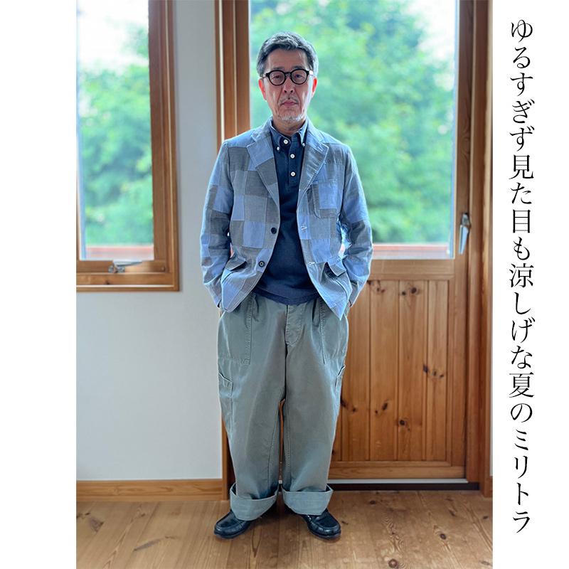 31日まで10%OFFクーポンあり】パッチワークジャケット サマー 