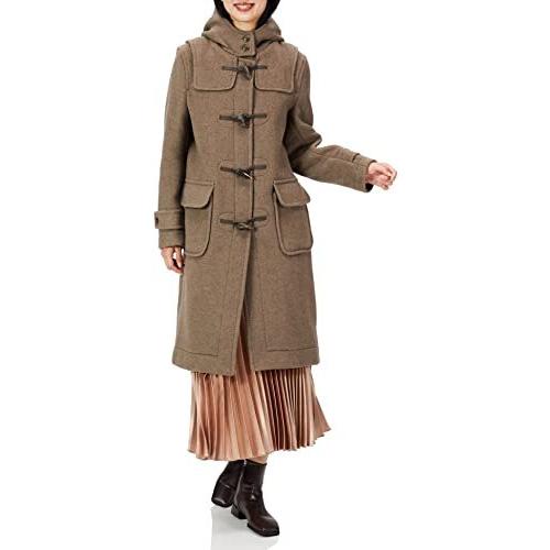 ロンドントラディション レディースファッション 公式 英国製ロングダッフルコート M11 M Oregongo 174 Mushroom A