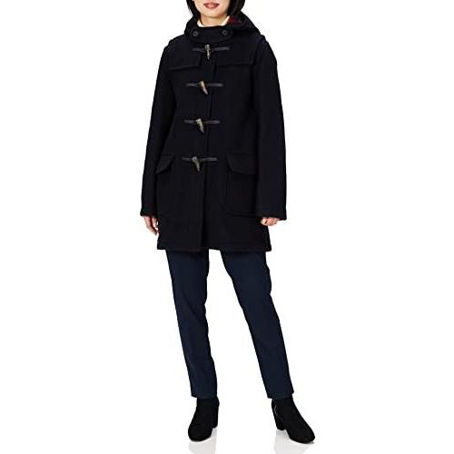 100 本物保証 Tradition ロンドントラディション London ロンドントラディション S Rs Navy レディース Rina 英国製ロングダッフルコート 公式 コート アウター Cynthiarentahouse Com