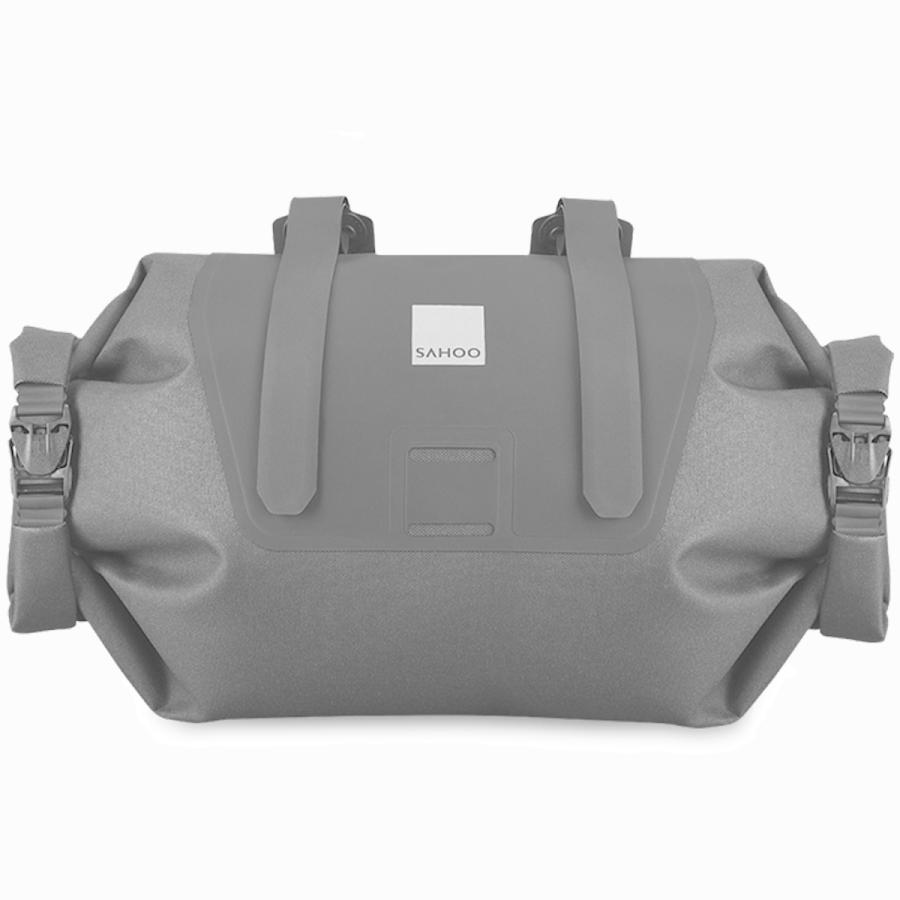 SAHOO 防水 ハンドルバッグ 112030 7L 自転車 フロントバッグ バッグ トップチューブ ブラック 黒 ハンドルバーバッグ サイクルバッグ カゴ かご 取り外し 前 |  | 12