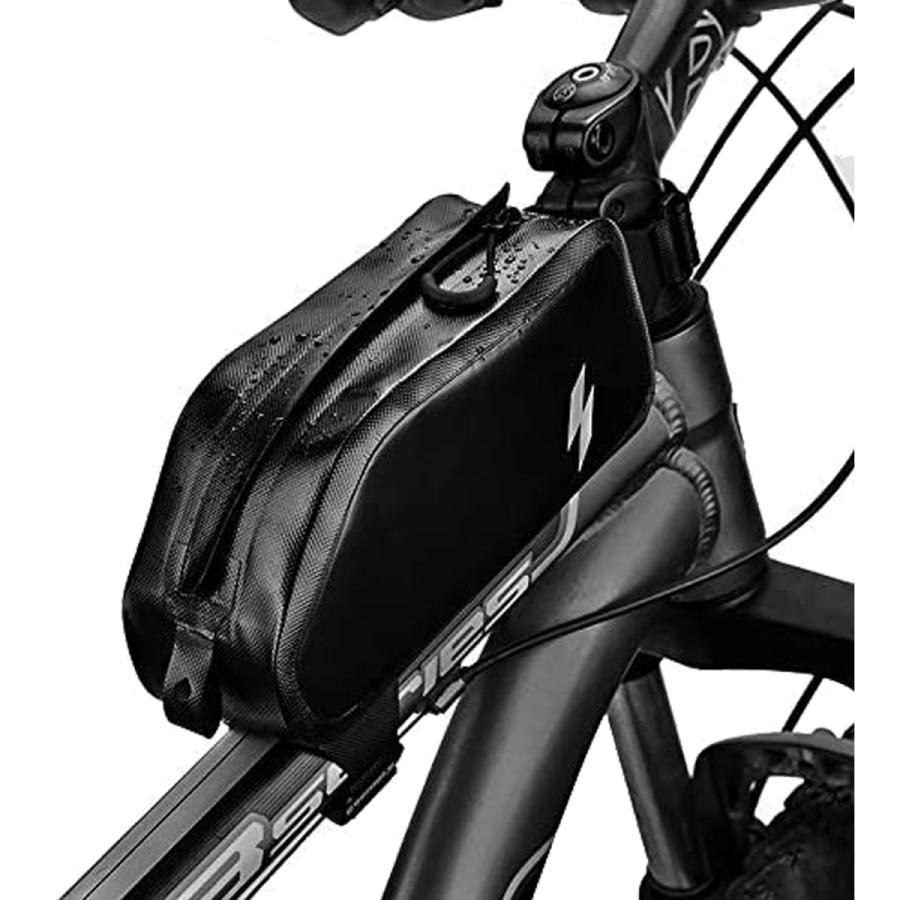 SAHOO 1L トップチューブバッグ 122009 アクセサリー 収納 防水 撥水 フレームバッグ ツールバッグ バイク ロードバイク バッグ サイクリングバッグ サフー 小型 |  | 06