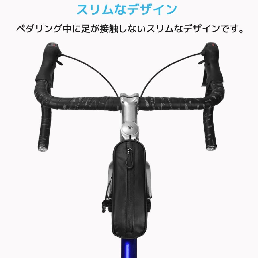 SAHOO 0.3L 防水 トップチューブバッグ 122051 小型 アクセサリー 収納 フレームバッグ ツールバッグ バイク ロードバイク マウンテンバイク バッグ サフー |  | 05
