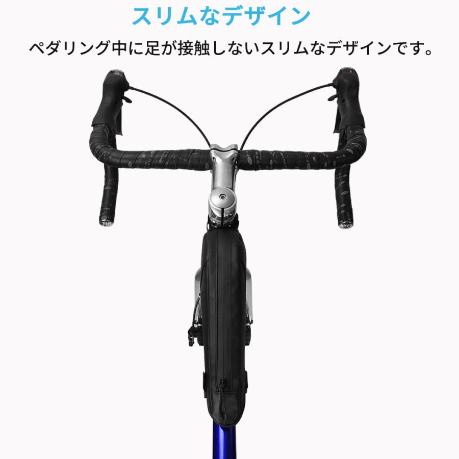 SAHOO 0.6L 防水 トップチューブバッグ 122052 アクセサリー 収納 黒 ブラック フレームバッグ バイク ロードバイク マウンテンバイク 自転車用バッグ |  | 06