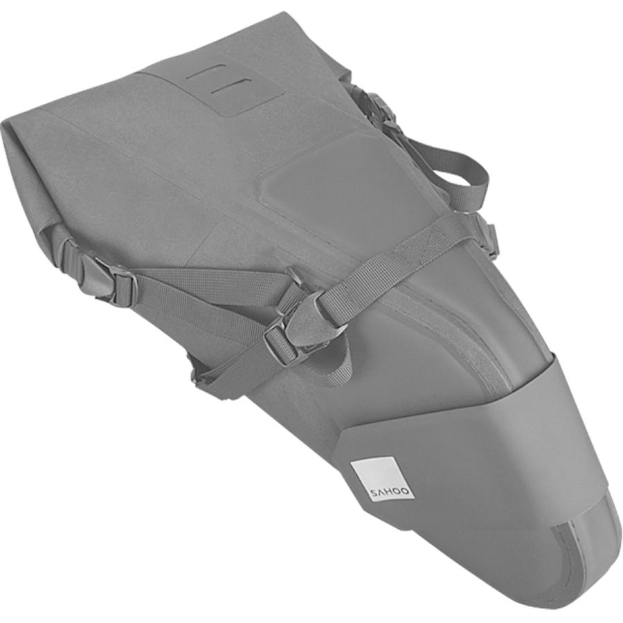 SAHOO 7L 防水 サドルバッグ 132034 シートバッグ リアバッグ アクセサリー 荷物 収納 自転車 バイク ロードバイク マウンテンバイク サフー ブラック 黒 |  | 09
