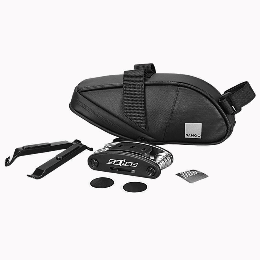 SAHOO 0.5L 防水 サドルバッグ 132054 軽量 シートバッグ リアバッグ 荷物 収納 自転車 シートポストバッグ サイクル バッグ ツールバッグ ロードバイク サフー |  | 08