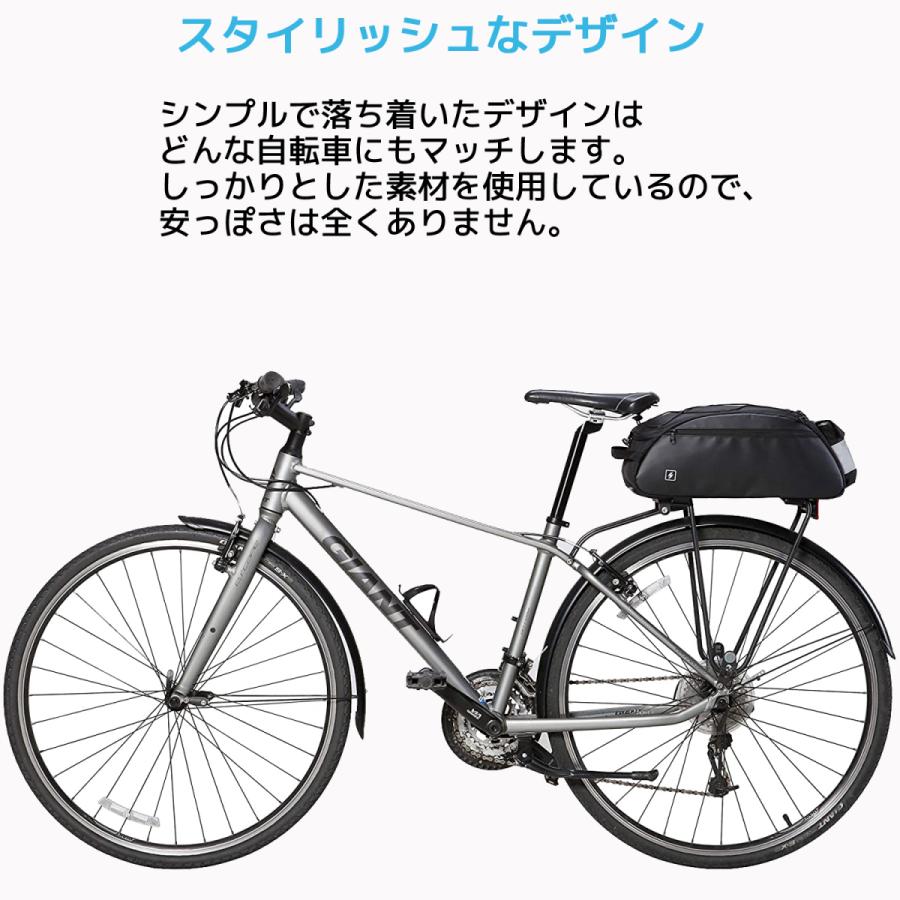 SAHOO リアバッグ 142092 10L 防水 撥水 軽量 自転車 パニア