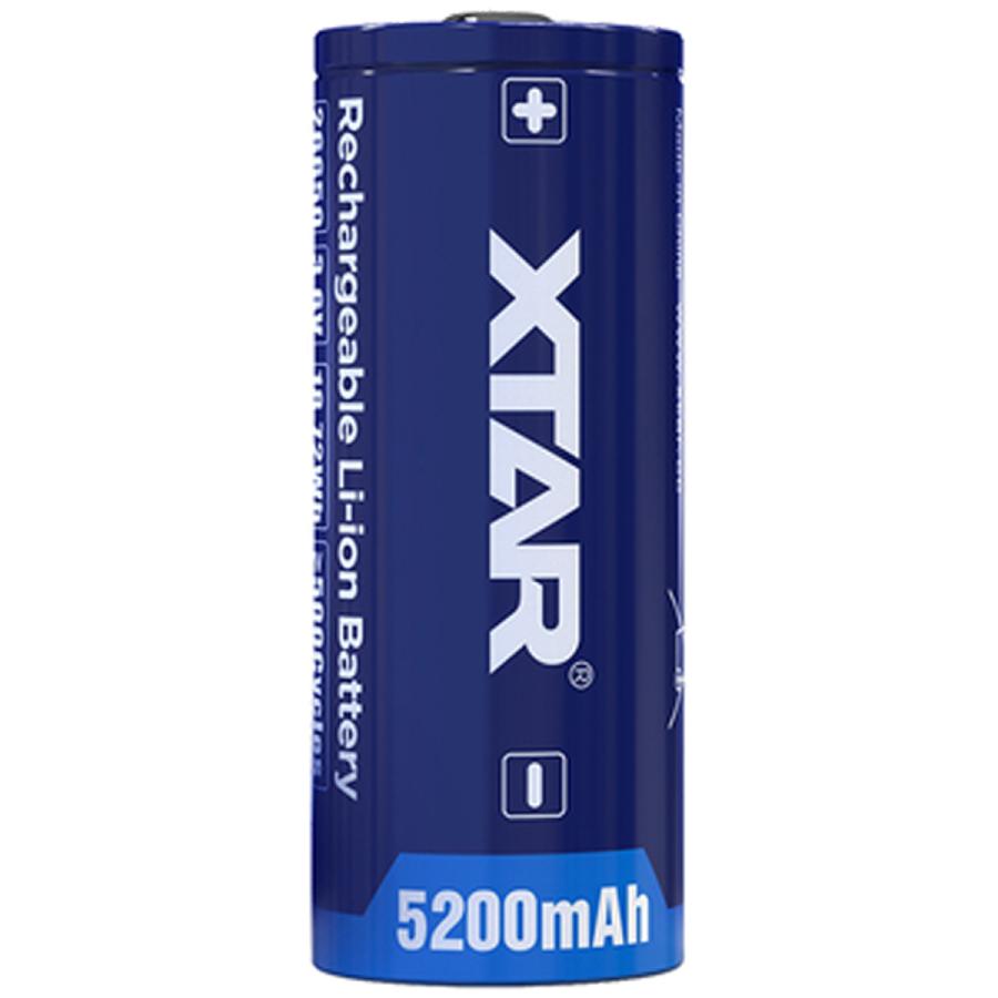 XTAR 26650 5200mAh 3.6V 充電式 リチウムイオン電池 7A 18.72Wh XTAR 26650 5200mAh 3.6V 充電式 リチウムイオン電池 7A 18.72Wh