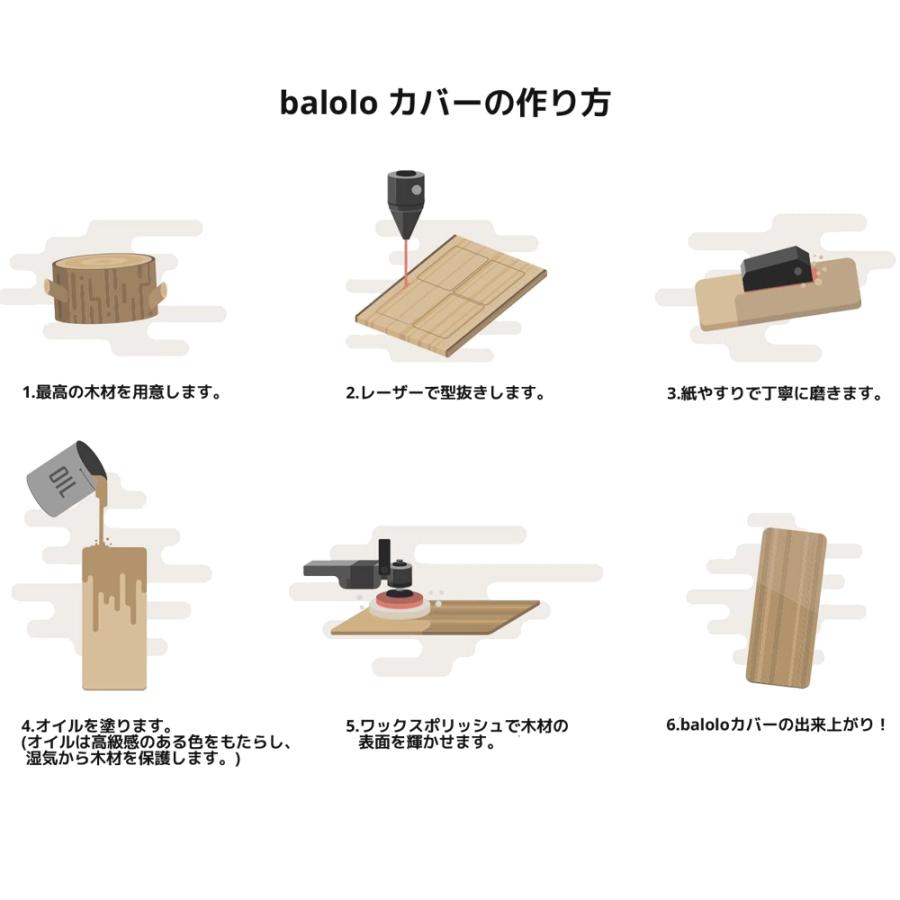 balolo Bose SoundLink Revolve+ 専用 木製カバー ボーズ サウンド