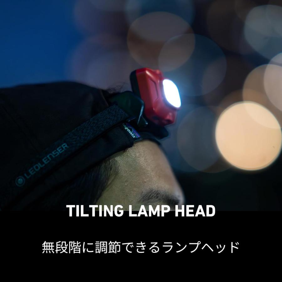 LEDLENSER 502790 ヘッドライト レッドレンザー HF4R Core LED 充電式 最大500ルーメン IP68 防水 小型 ヘッドランプ 懐中電灯 フラッシュライト 頭につける | LEDLENSER | 05