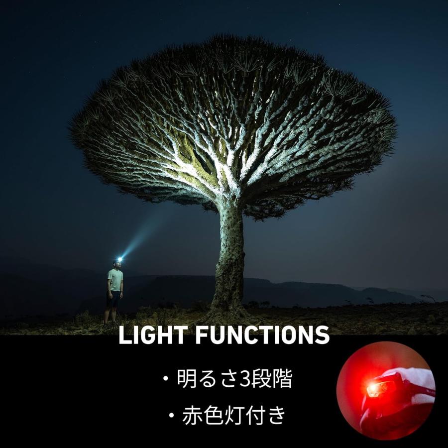 LEDLENSER 502796 ヘッドライト レッドレンザー HF6R Core LED 充電式 最大800ルーメン IP68 防水 小型 軽量 LED LENSER ヘッドランプ | LEDLENSER | 03