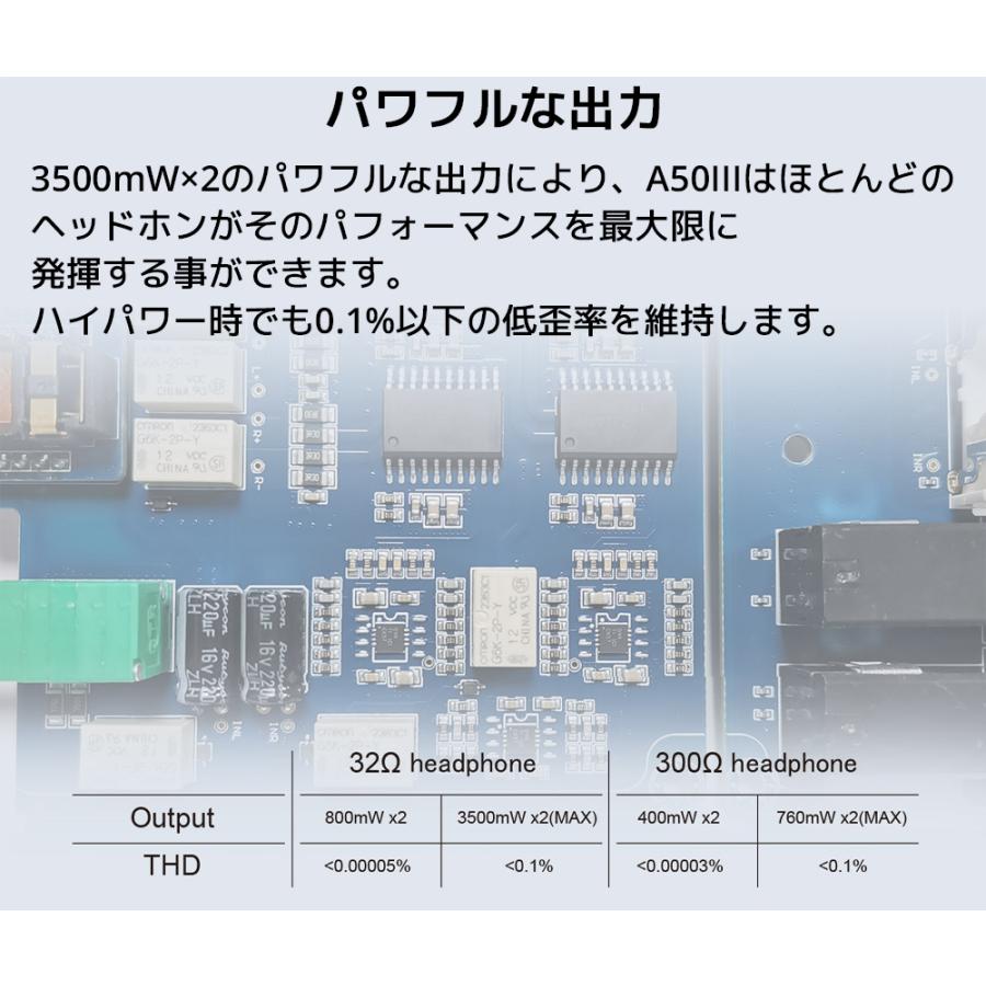1年保証 TOPPING A50III NFCA ヘッドホンアンプ 6.35mm 4.4mm バランス アンバランス 出力 デスクトップ ヘッドフォンアンプ トッピング アンプ |  | 10