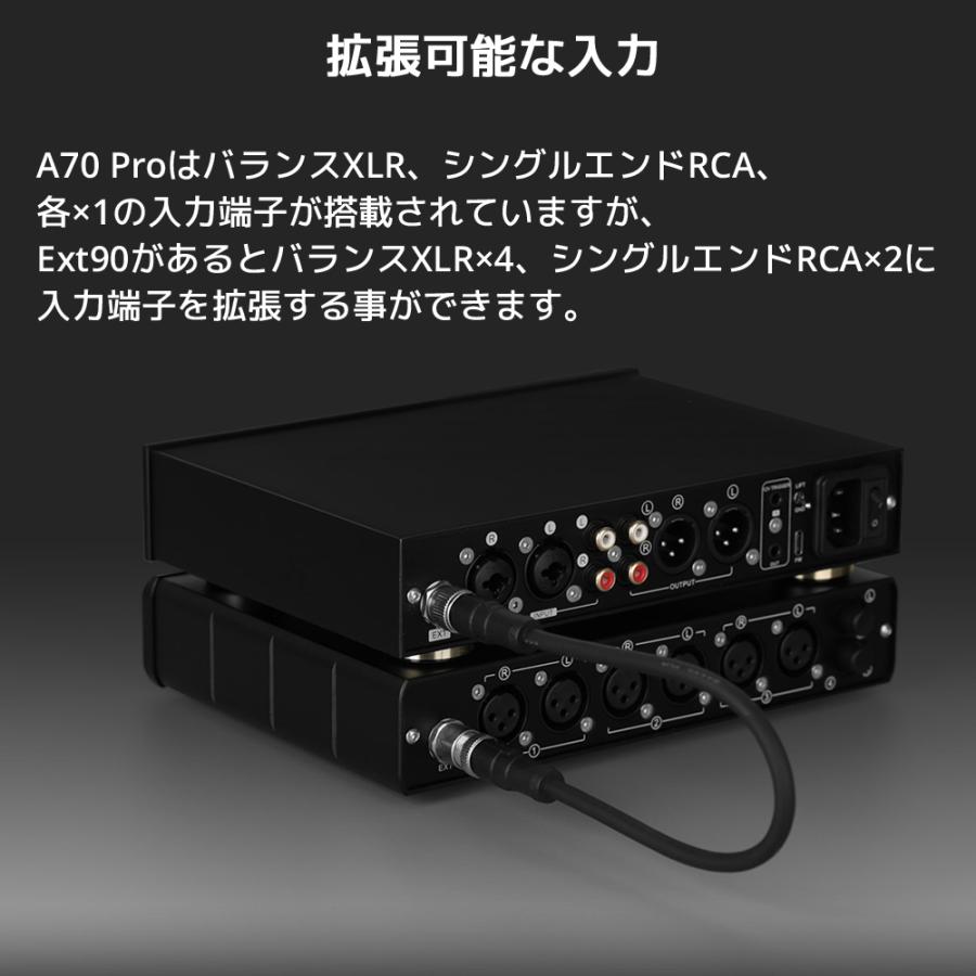 1年保証 TOPPING A70 Pro フルバランス ヘッドホンアンプ 6.35mm 4.4mm XLR ヘッドホン 出力 プリアンプ機能 トッピング イヤホン ヘッドフォン アンプ バランス |  | 16