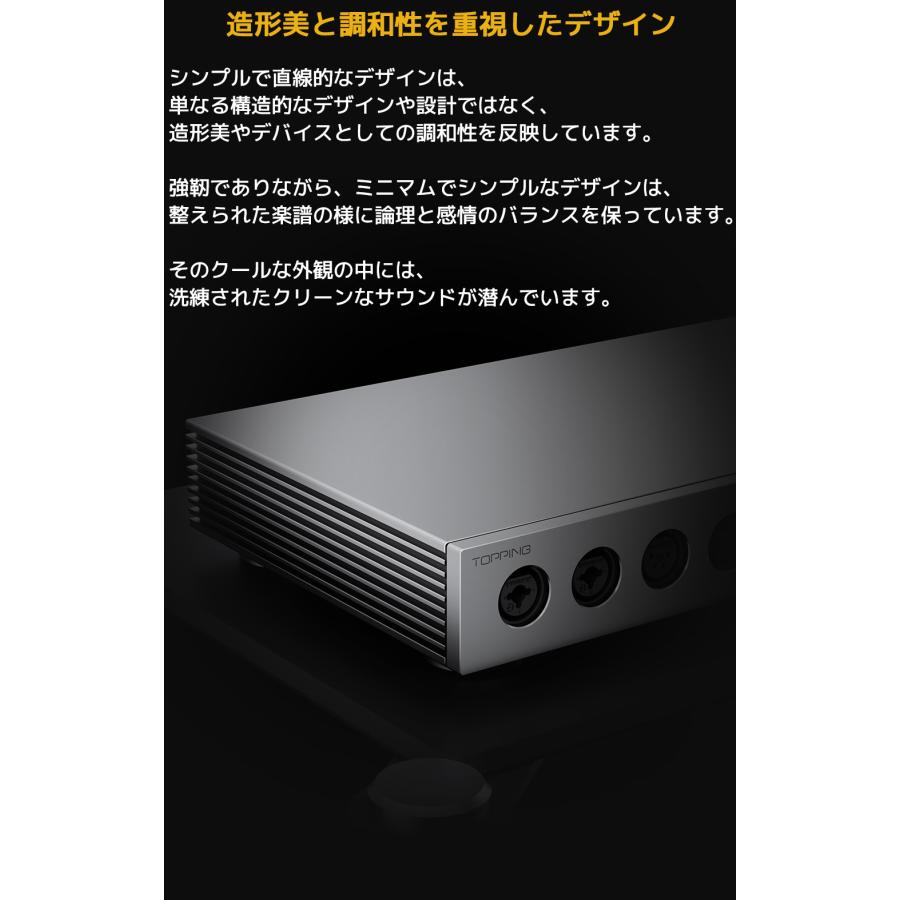 1年保証 TOPPING A900 ヘッドホンアンプ トッピング フルバランス 出力 22000mW 6.35mm 4.4mm 4ピン デュアル 3pin XLR ハイレゾ 高音質 TRS XLR 入力 出力 |  | 06