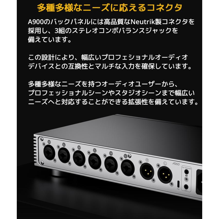 1年保証 TOPPING A900 ヘッドホンアンプ トッピング フルバランス 出力 22000mW 6.35mm 4.4mm 4ピン デュアル 3pin XLR ハイレゾ 高音質 TRS XLR 入力 出力 |  | 07