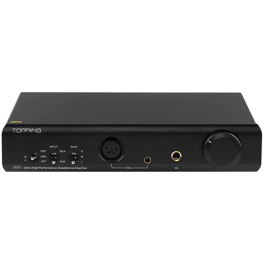 Topping A90 高性能 ヘッドホンアンプ 7600mWx2 プリアンプ XLR バランス シングルエンド 出力 トッピング アンプ 中華 ヘッドホン ヘッドフォン オーディオ |  | 21