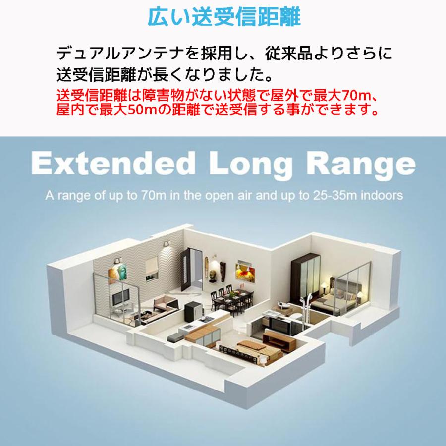 1Mii B03+ ワイヤレス オーディオレシーバー トランスミッター Bluetooth 5.0 バイパス  ブルートゥース 2台同時送信 送信機 受信機 低遅延 aptx ll FastStream |  | 07