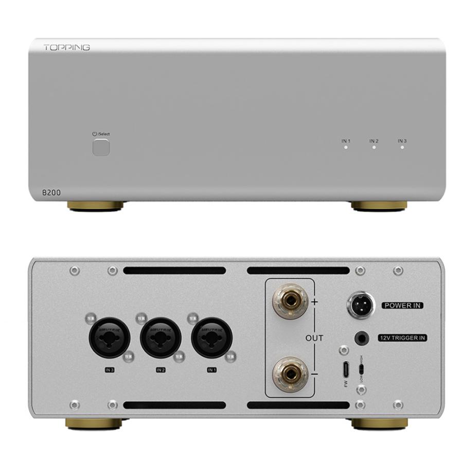 1年保証 TOPPING B200 モノラル ピュア パワーアンプ TRS XLR 入力 ハイレゾ オーディオ 高出力 低歪み 低ノイズ 高音質 モノラルアンプ モノ アンプ トッピング |  | 16