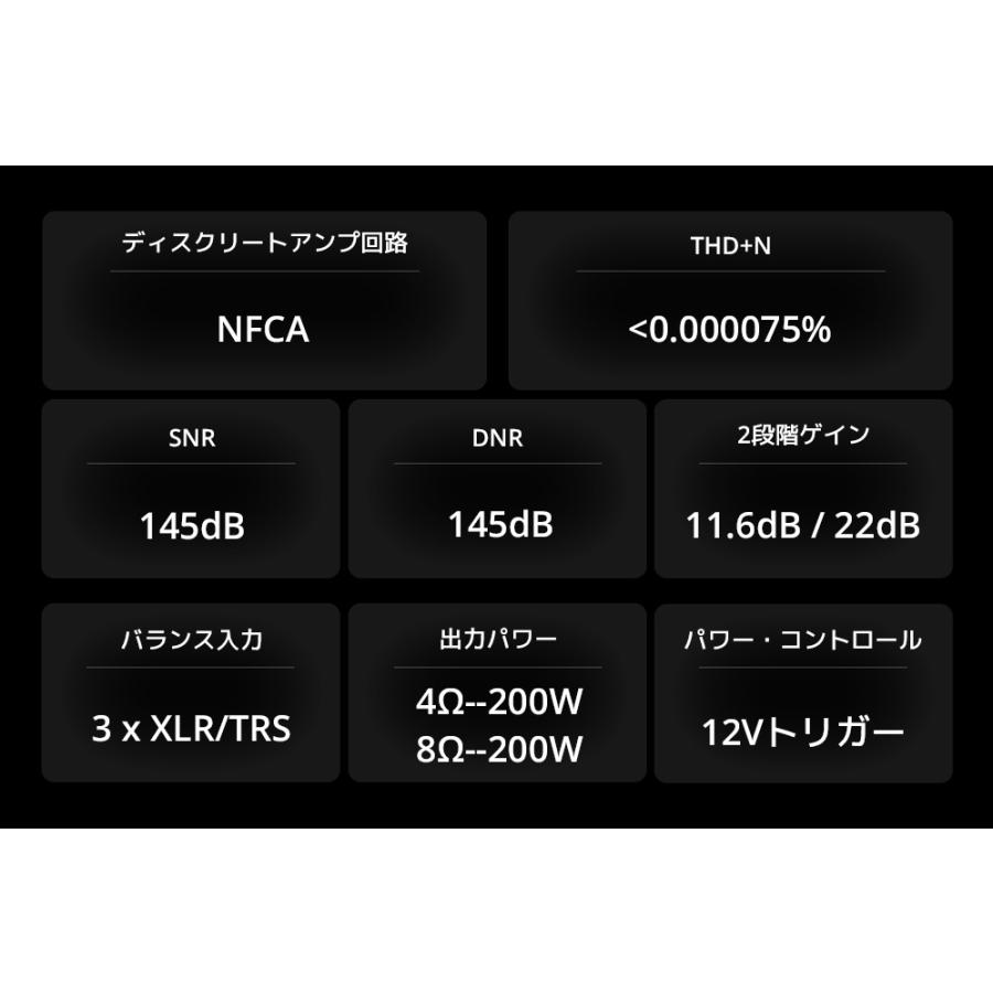 1年保証 TOPPING B200 モノラル ピュア パワーアンプ TRS XLR 入力 ハイレゾ オーディオ 高出力 低歪み 低ノイズ 高音質 モノラルアンプ モノ アンプ トッピング |  | 05