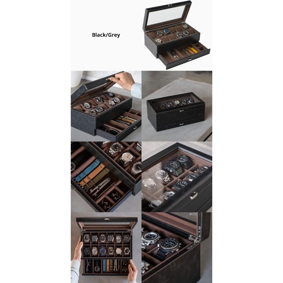 Tawbury 腕時計収納ケース 12スロット ターバリー ベイズウォーター