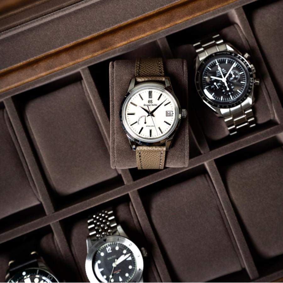 Tawbury 高級 腕時計収納ケース 12本 アクセサリー 収納 本革 ウォッチボックス ケース 革 レザー 時計 ウォッチ 収納 保管 ディスプレイ 展示 コレクション｜oremeca｜16