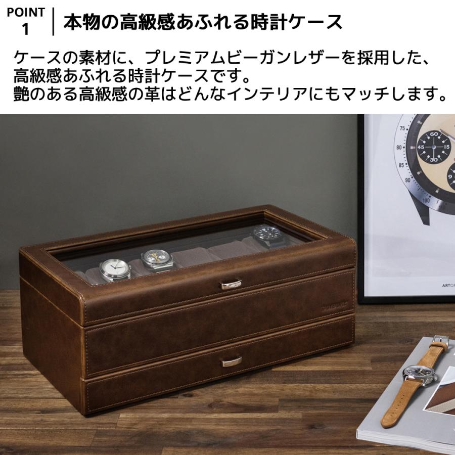 Tawbury 高級 腕時計収納ケース 12本 アクセサリー 収納 本革 Tawbury 高級 腕時計収納ケース 12本 アクセサリー 収納 本革
