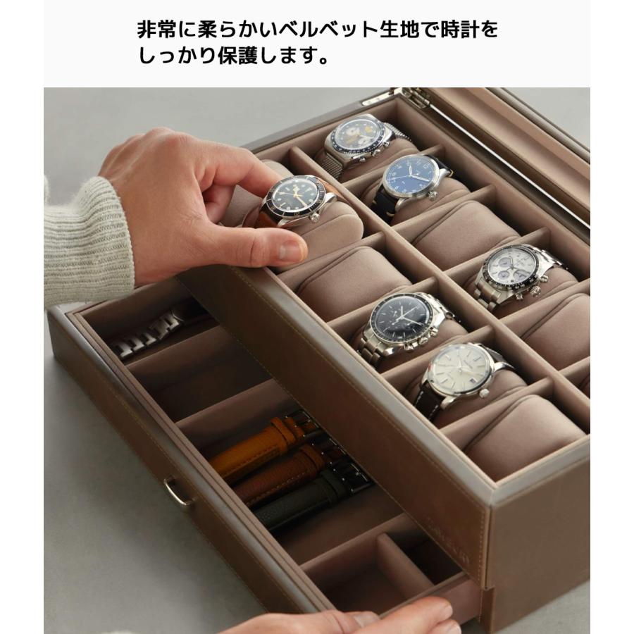 Tawbury 腕時計収納ケース 12スロット ターバリー ベイズウォーター