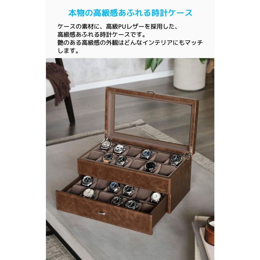 Tawbury 腕時計収納ケース 24本収納 ターバリー ベイズウォーター