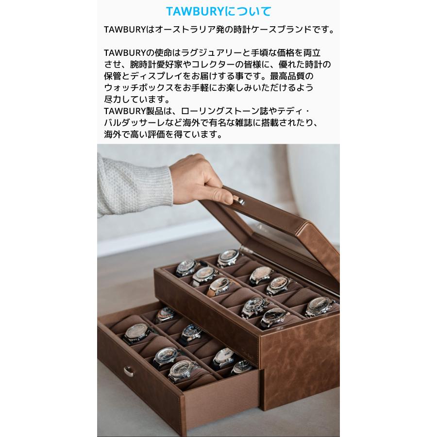 Tawbury 腕時計収納ケース 24本収納 ターバリー ベイズウォーター
