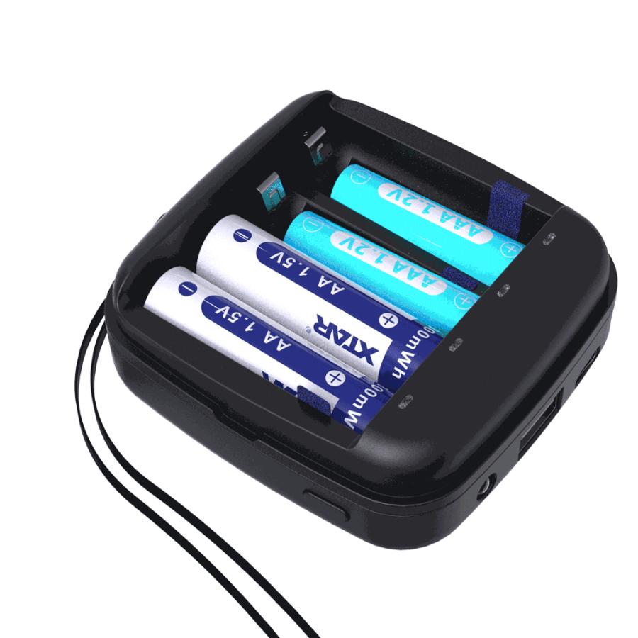 XTAR(エクスター) BC4 リチウムイオン 充電器 4スロット USB 充電池 単3 単4 対応 小型 バッテリーチャージャー モバイルバッテリー コンパクト 電池 | XTAR | 09
