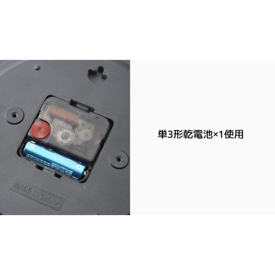 BRUNO パステルウォールクロック ピンクベージュ ブルーノ  掛け時計 壁時計 デザイン雑貨 スイープムーブメント ウォールクロック お祝い 北欧 おしゃれ 可愛い | BRUNO | 04