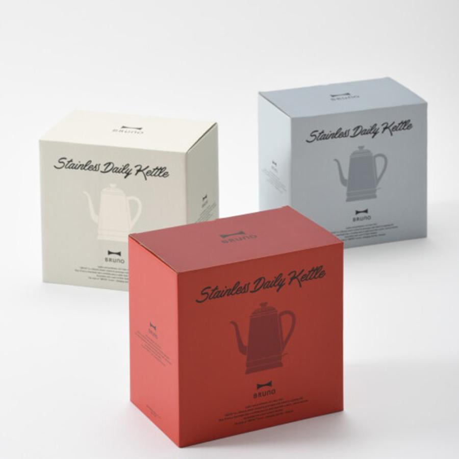 ブルーノ 電気ケトル 最大容量 1.0L ステンレスデイリーケトル BRUNO BOE072 ステンレス 電気 ケトル コーヒー 珈琲 小型 ホーロー 風 おしゃれ かわいい | BRUNO | 10