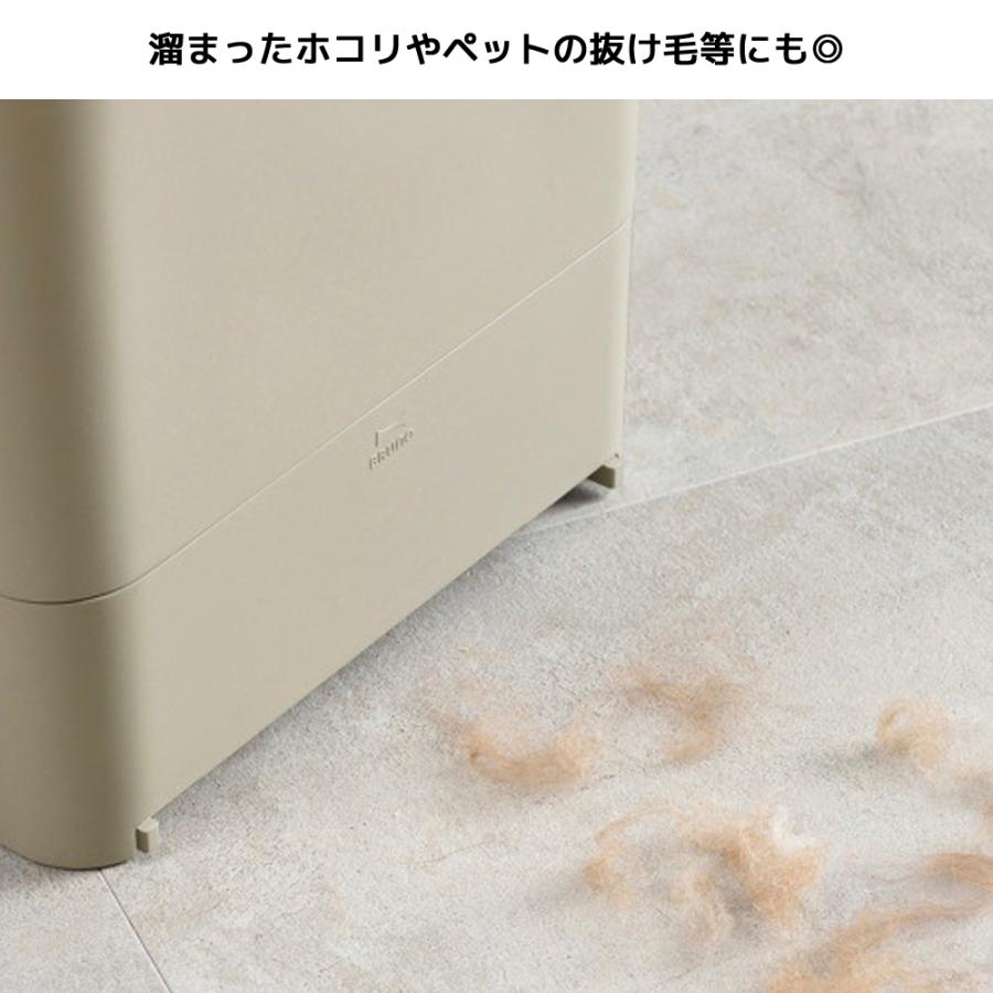 BRUNO 電動ちりとり フローリングクリーナー BOE093 ブルーノ ゴミ箱 7L おしゃれ フローリングワイパー フロアワイパー 床掃除 |  | 09