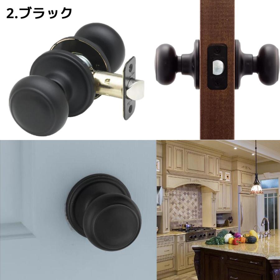 Copper Creek ドアノブ アンティーク ボールドアノブ バックセット 60mm 室内 部屋ドア 寝室 用 交換 取替 おしゃれ オシャレ |  | 12