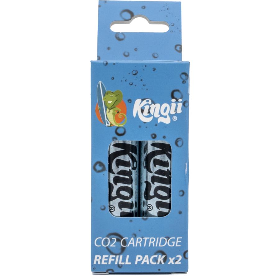 Kingii 詰め替えカートリッジ 2本 リストバンド型浮き袋 キンギ キンジー CO2 ボンベ リフィル |  | 01