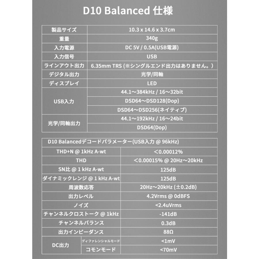 Topping D10 Balanced デスクトップ DAC USB ハイレゾオーディオ 有線接続 トッピング ダック アンプ アナログ デジタル 出力 中華 良質 音質 おすすめ |  | 17