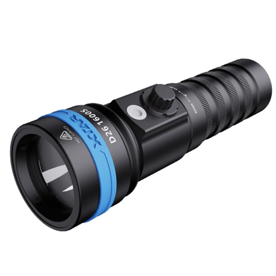 XTAR エクスター D26 1600S ダイビングライト 1600ルーメン ダイビング