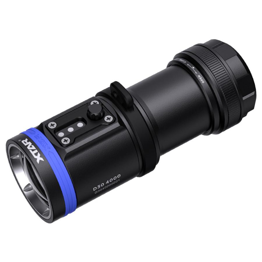 XTAR エクスター D30 4000 ダイビングライト 4000ルーメン ダイビング